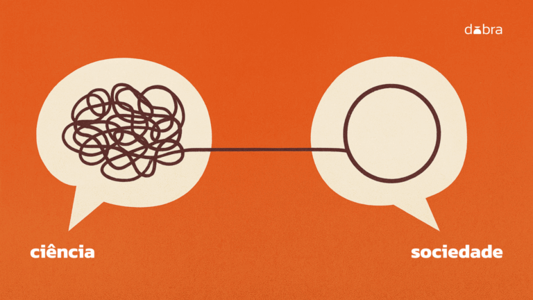 Imagem criativa de ideias sendo organizadas